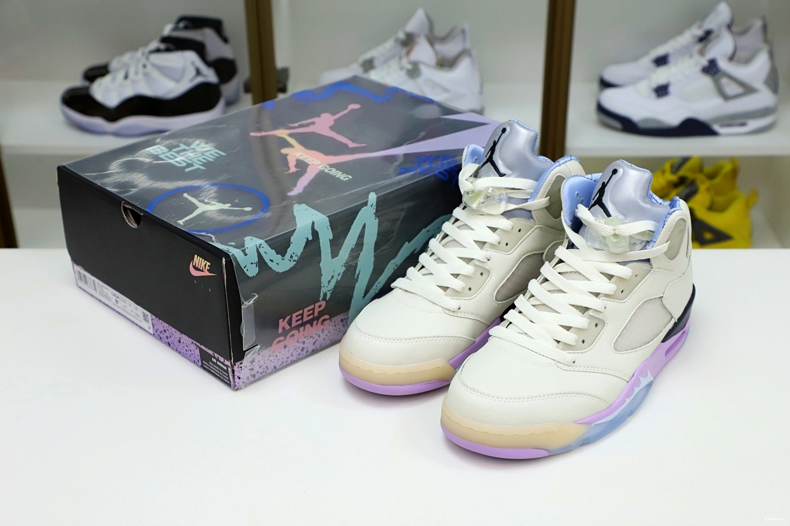 WE BE THE DJ AIR 5 KHALED JORDAN 0225